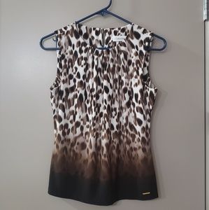 Calvin Klein scoop neck blouse